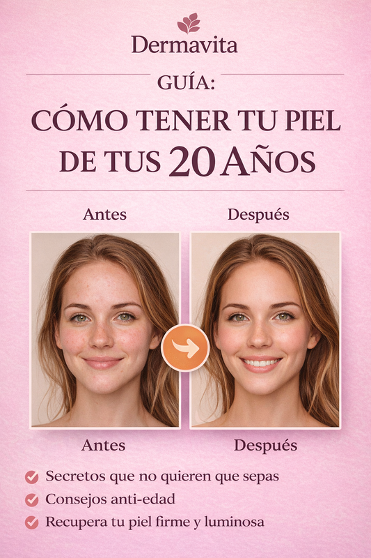 Guía: Cómo Mantener tu Piel de tus 20 años
