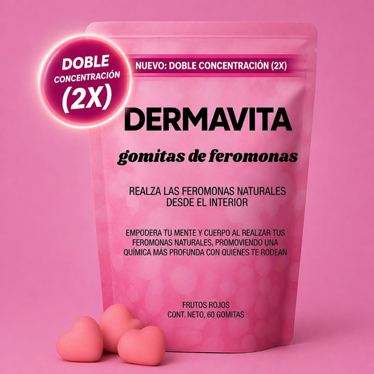 Gomitas con Feromonas para Sentirte Más Atractiva, Segura y Deseada (Doble Concentración)
