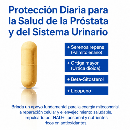 Suplemento Vantique NAD+ para hombres