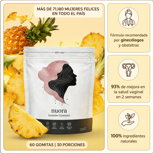 Nuora - Gomitas para el Equilibrio Femenino