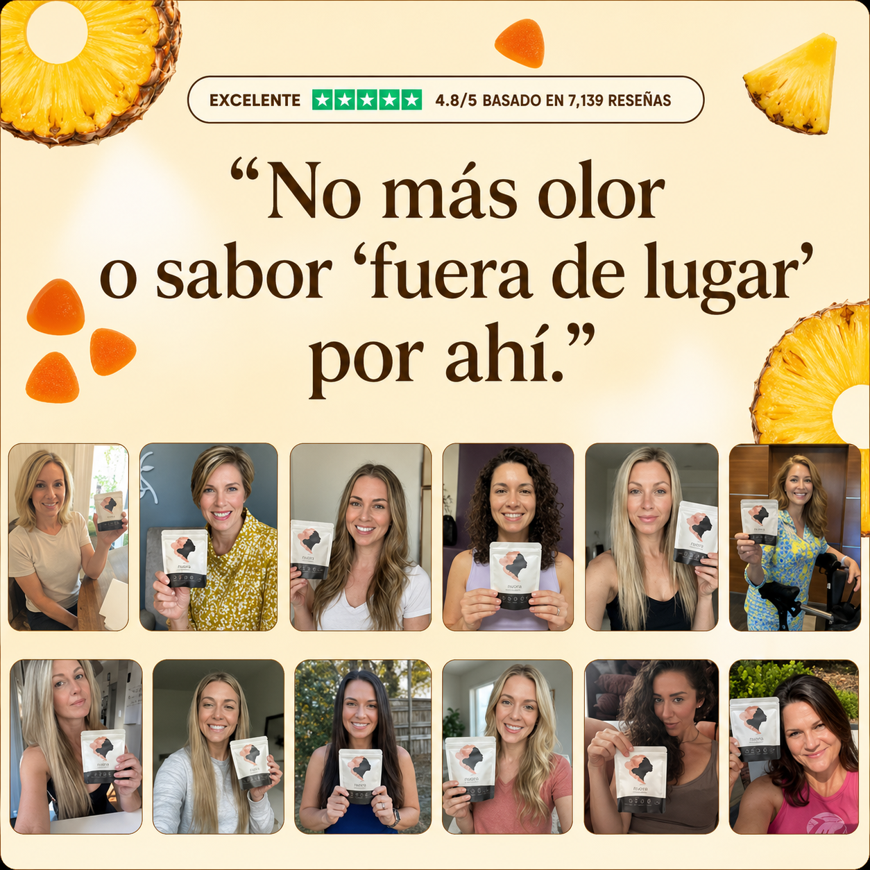 Nuora - Gomitas para el Equilibrio Femenino