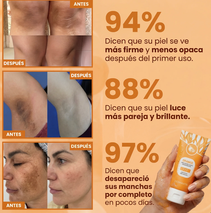 Gel Exfoliante Orange, Limpia tu Piel en Menos de 1 Semana