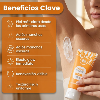 Gel Exfoliante Orange, Limpia tu Piel en 2 minutos (2x1)